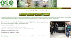 Desktop Screenshot of donegalwoodlandowners.com